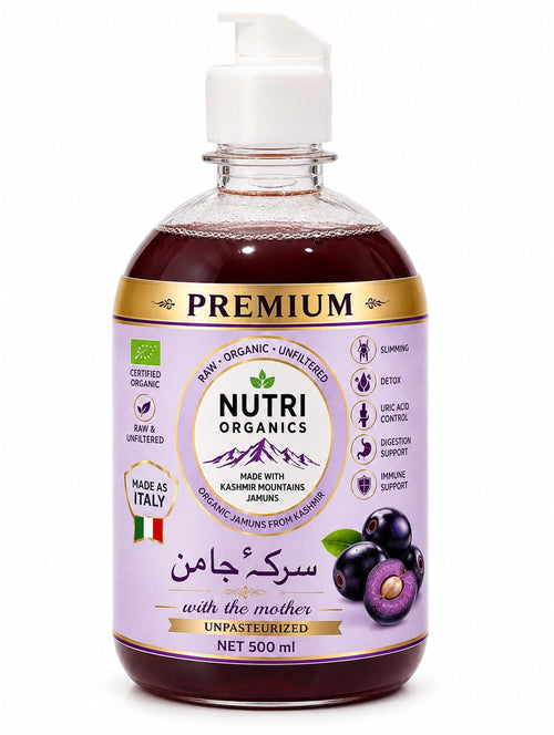 Premium Organic Jamun Vinegar — Raw & Unfiltered